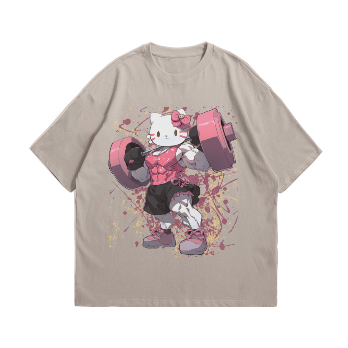 Playera Oversize Hello Kitty